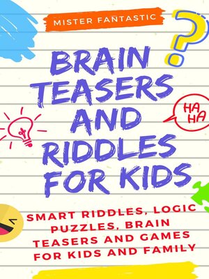cover image of Brain Teasers and Riddles for Kids
